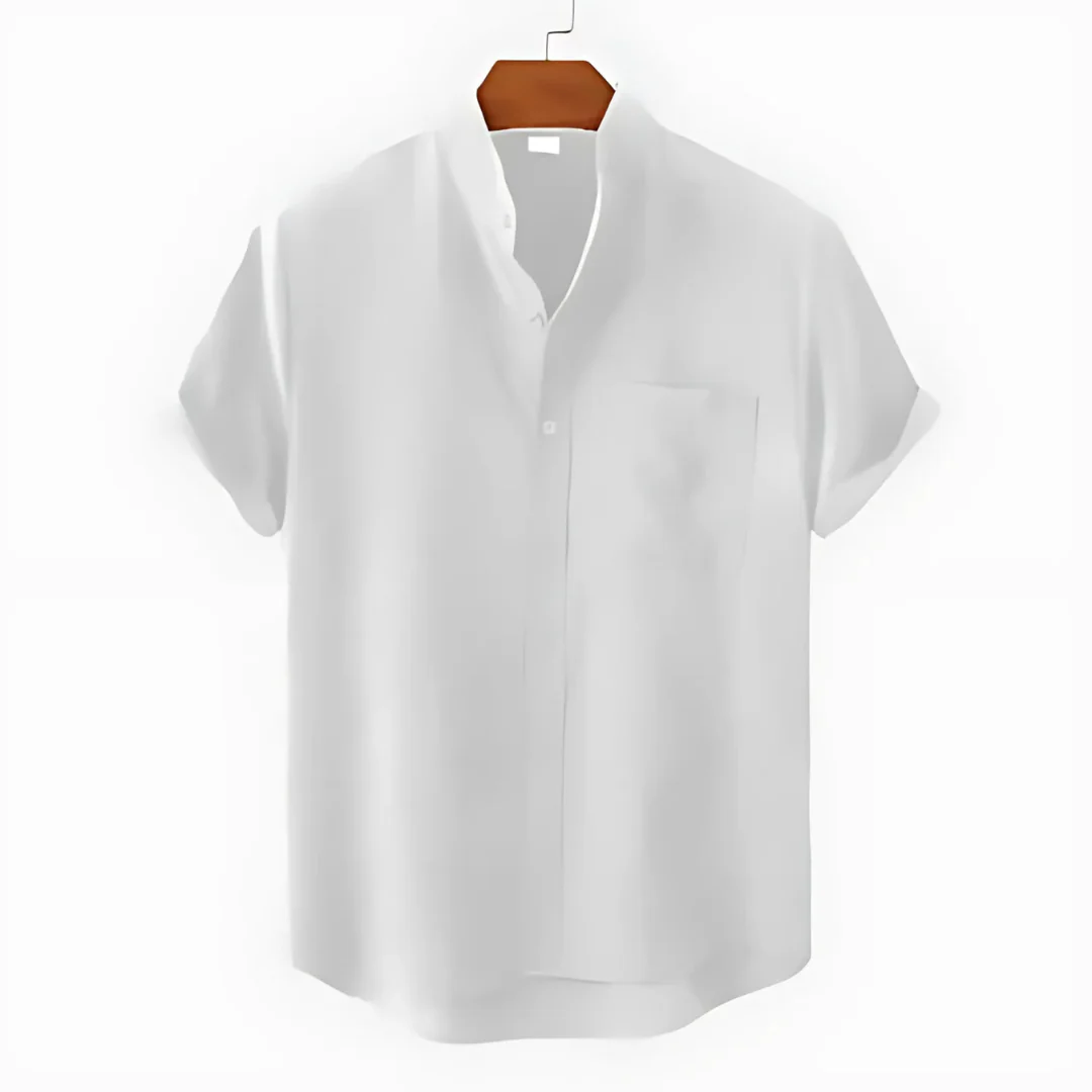 Chemise Homme Lin Décontractée Été - Image 6