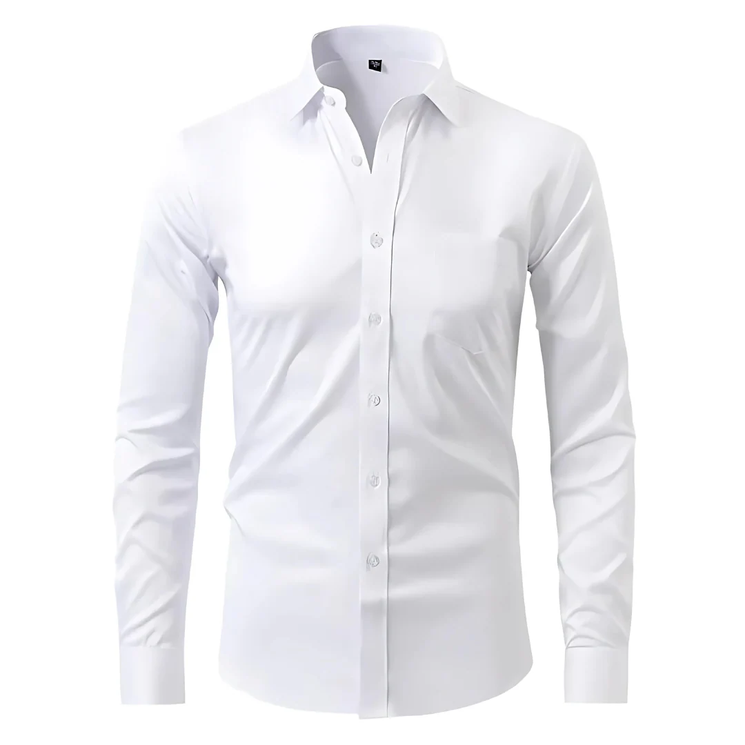 Chemise Homme Slim Respirante & Anti-Froissement - Image 3