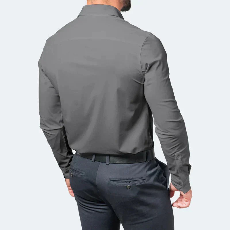 Chemise infroissable à coupe ajustée - Image 4