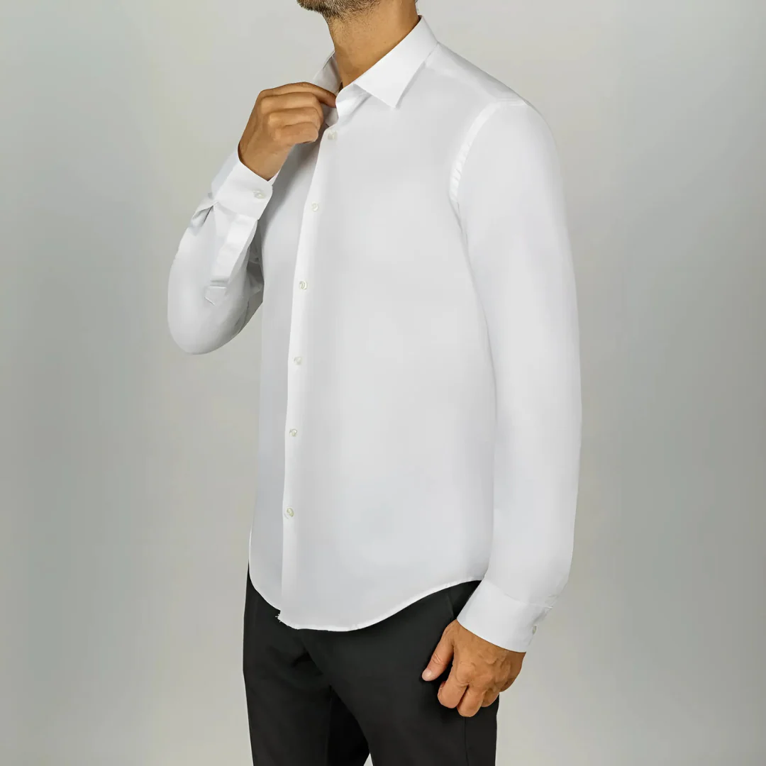 Chemise pour homme Slim Fit avec col italien - Image 5