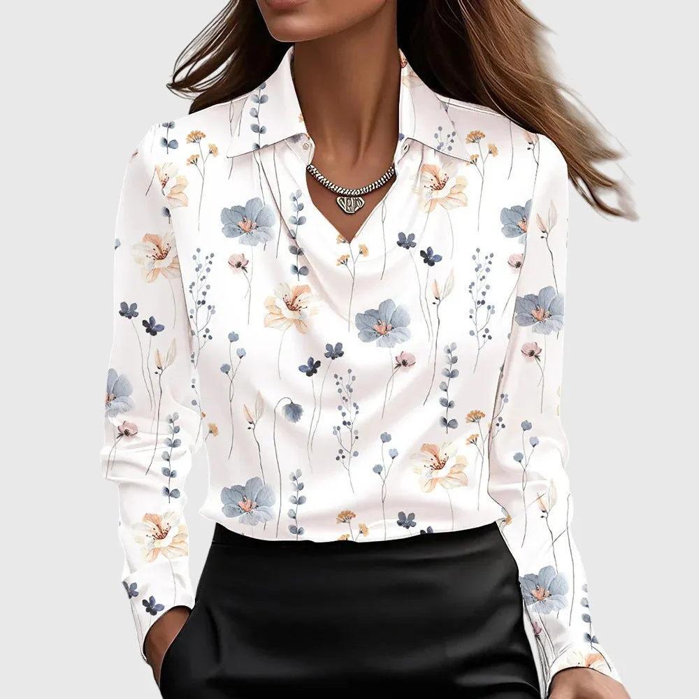 Chemisier en satin élégant pour femmes - Image 10