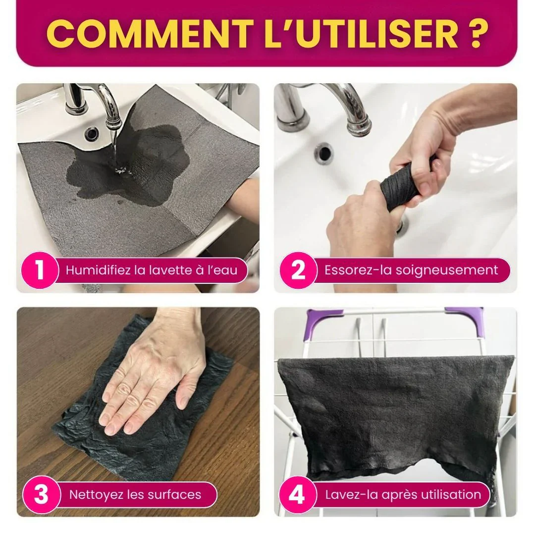 Chiffon en microfibre ultra-absorbant - Image 3