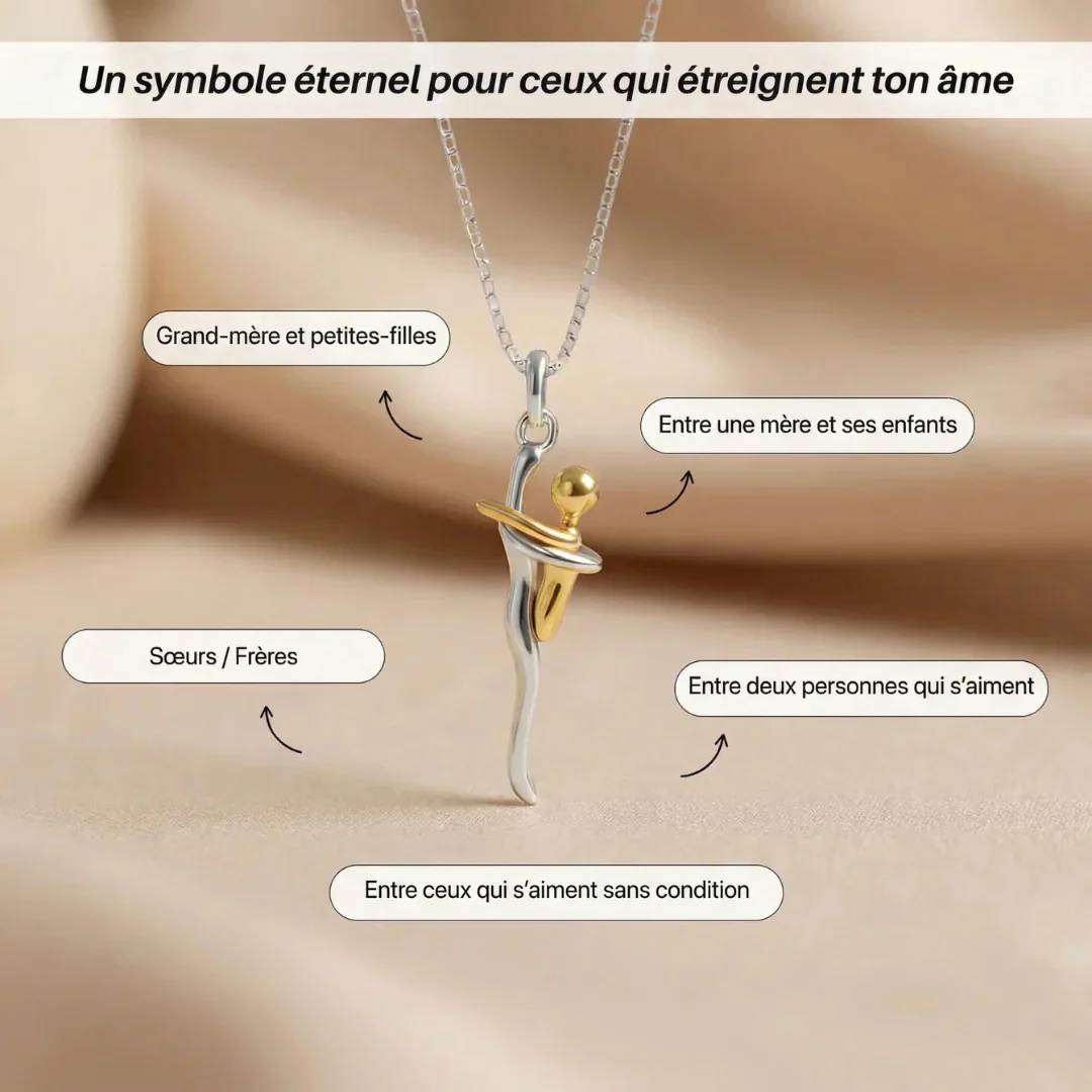 Collier Étreinte Élégante - Image 4