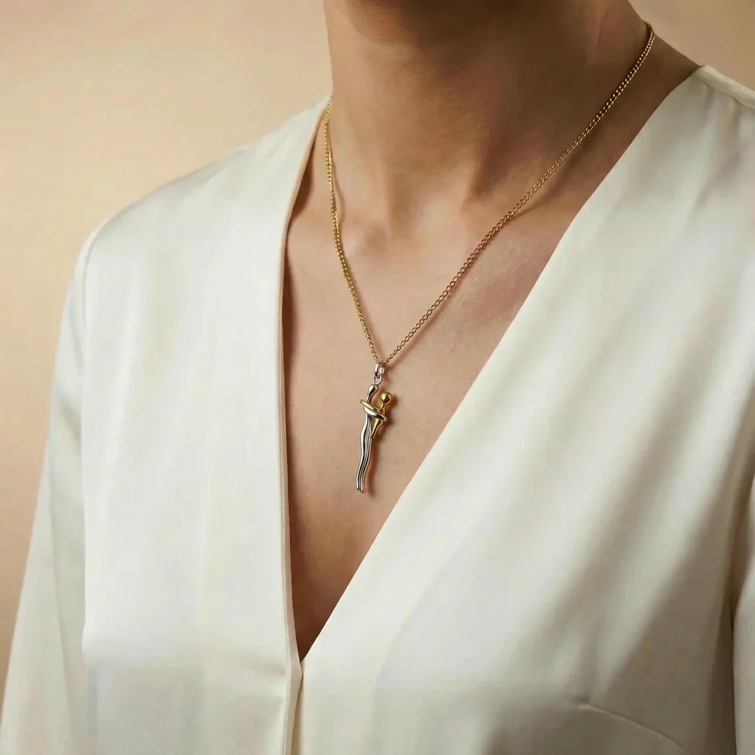 Collier Étreinte Élégante - Image 7