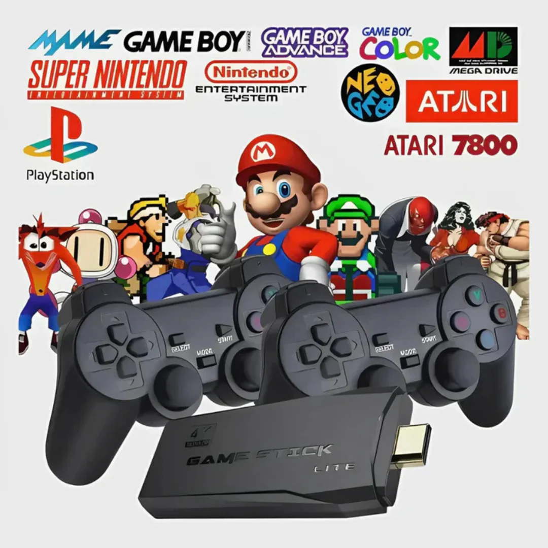 Console de jeux rétro avec manettes sans fil - Image 3