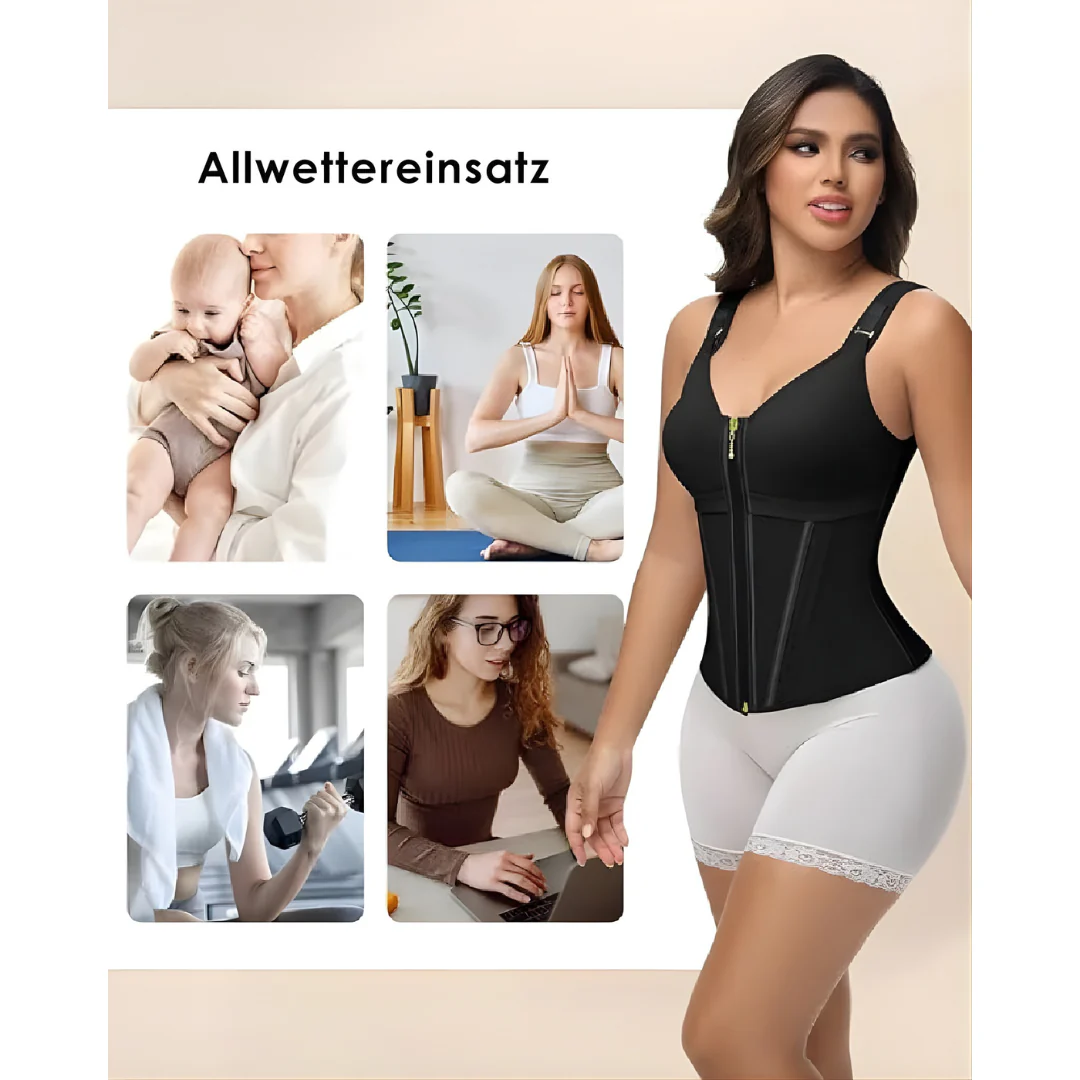 Corset en latex avec fermeture éclair - Image 10