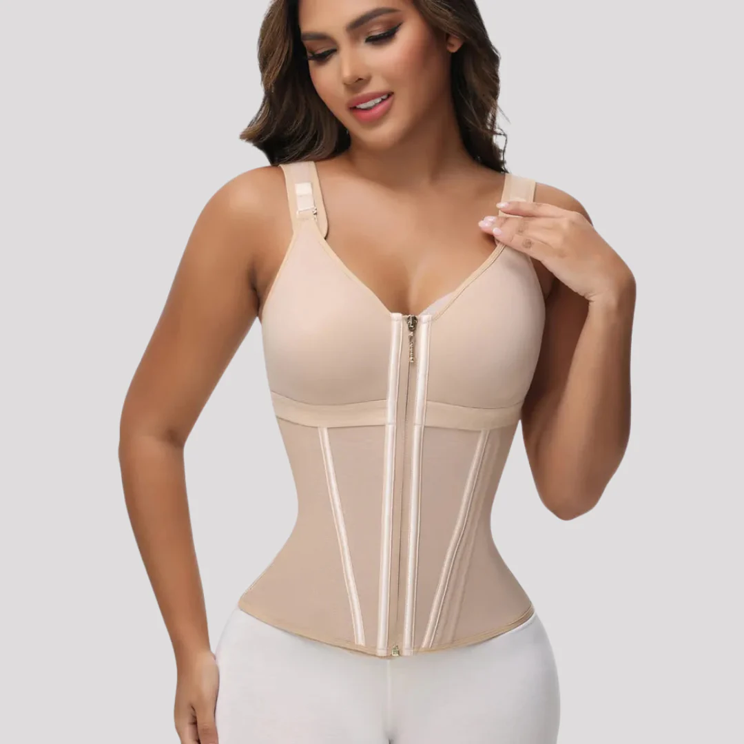 Corset en latex avec fermeture éclair - Image 13
