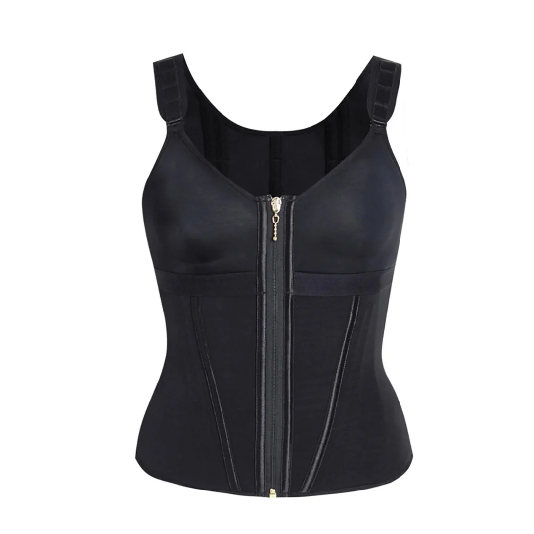 Corset en latex avec fermeture éclair - Image 6