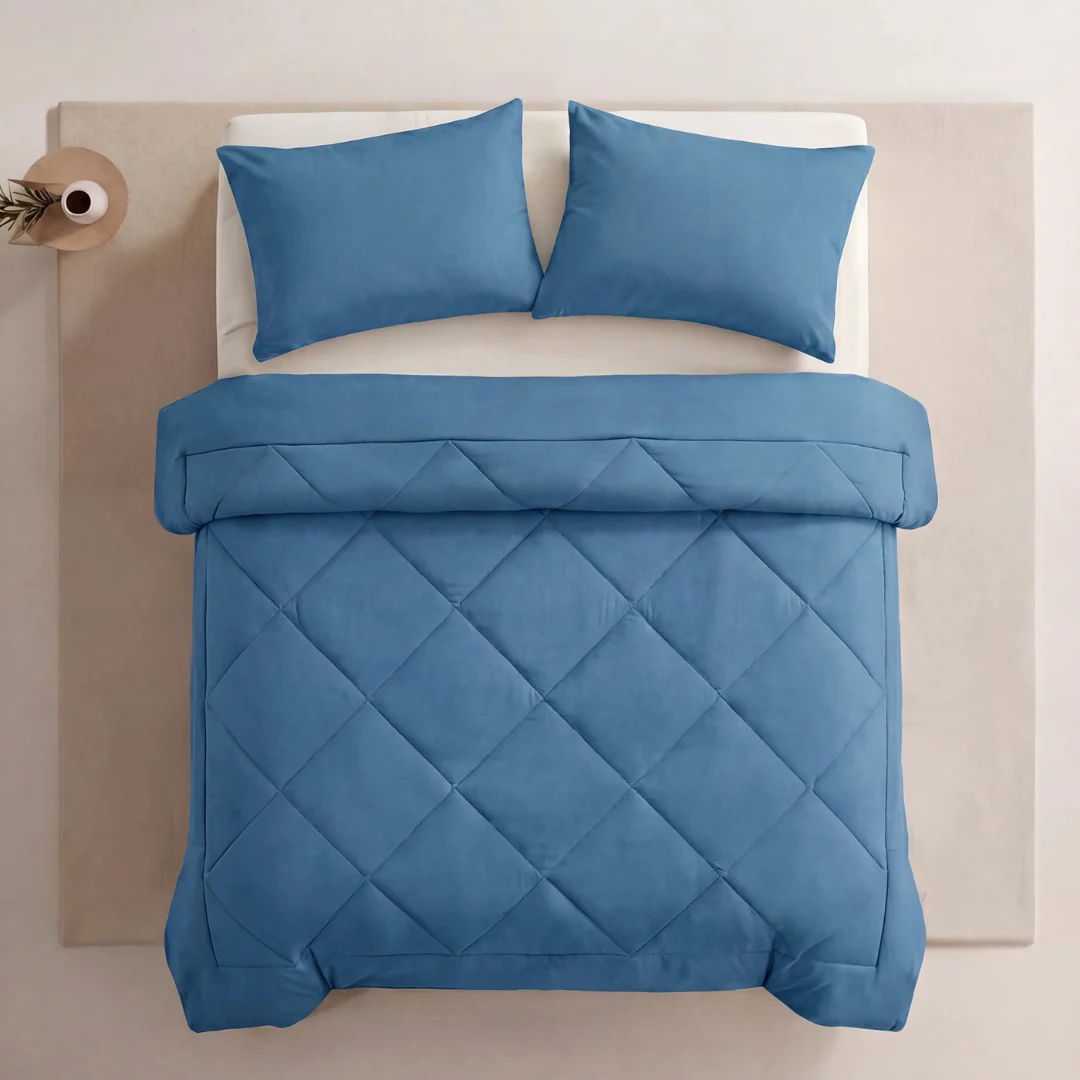 Couette 2-en-1 légère et respirante sans drap
