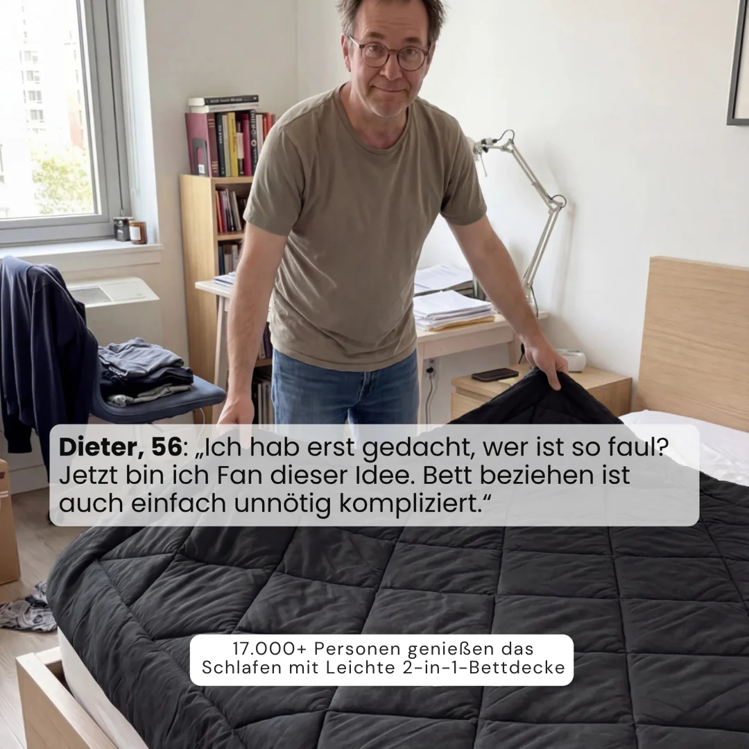 Couette 2-en-1 légère et respirante sans drap - Image 9
