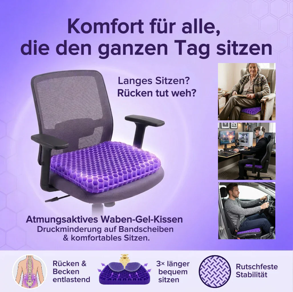 Coussin Ergonomique en Gel