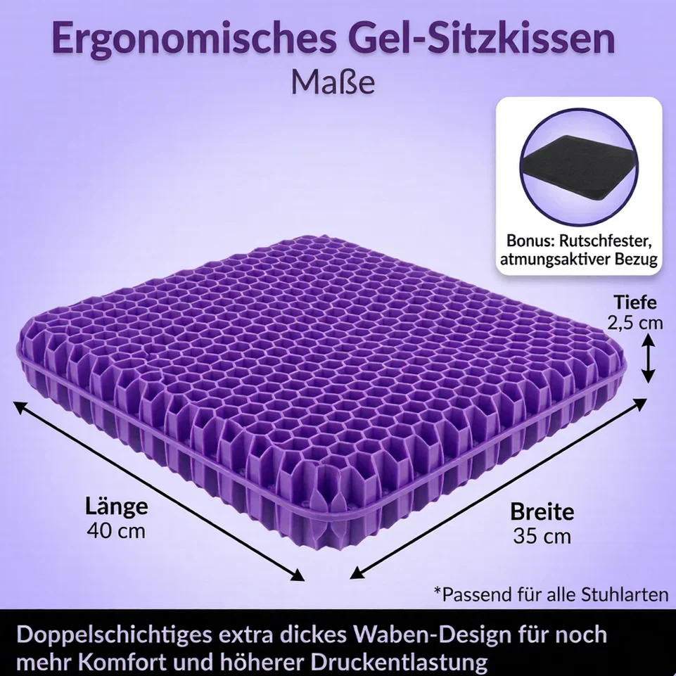 Coussin Ergonomique en Gel - Image 5
