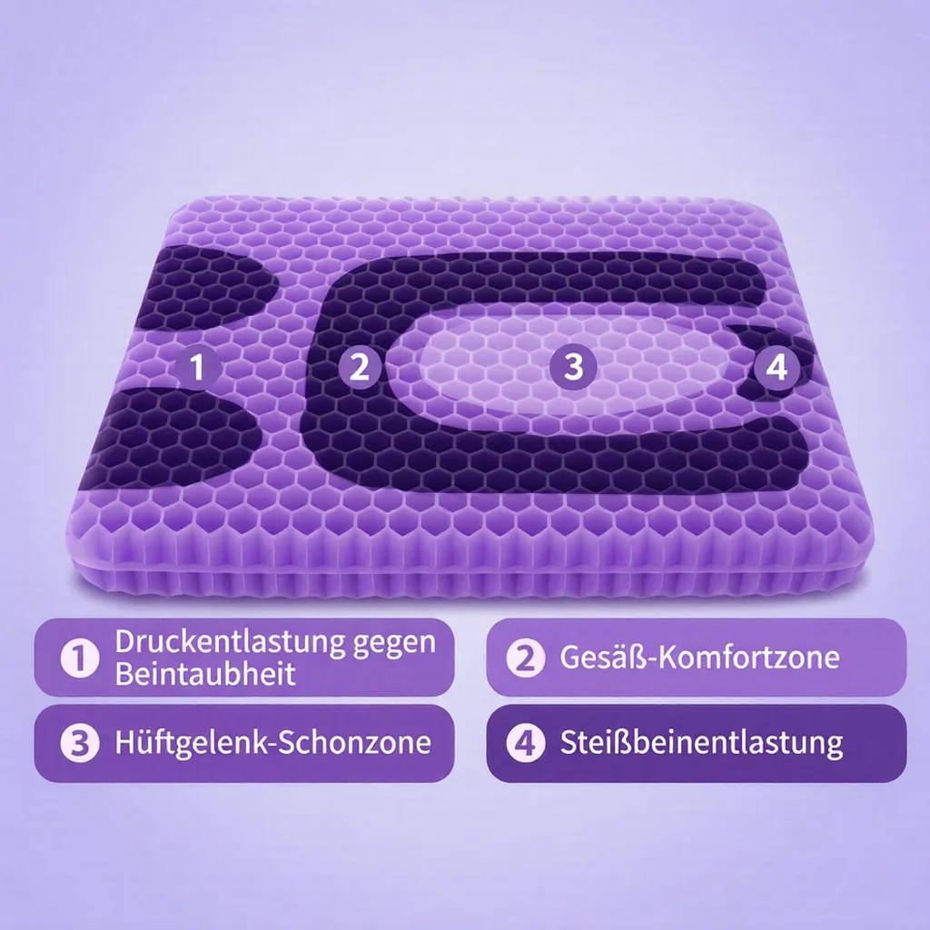 Coussin Ergonomique en Gel - Image 7
