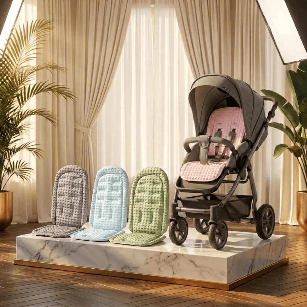 Coussin rafraîchissant bébé universel poussette été - Image 6