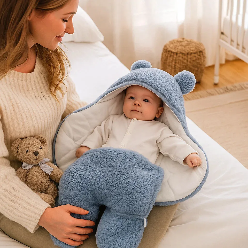 Couverture pour bébé toute douce au design d’ours - Image 2