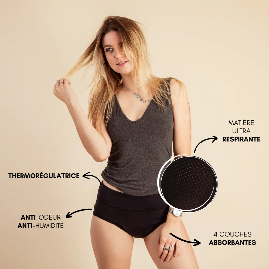 Culotte menstruelle invisible - Image 5