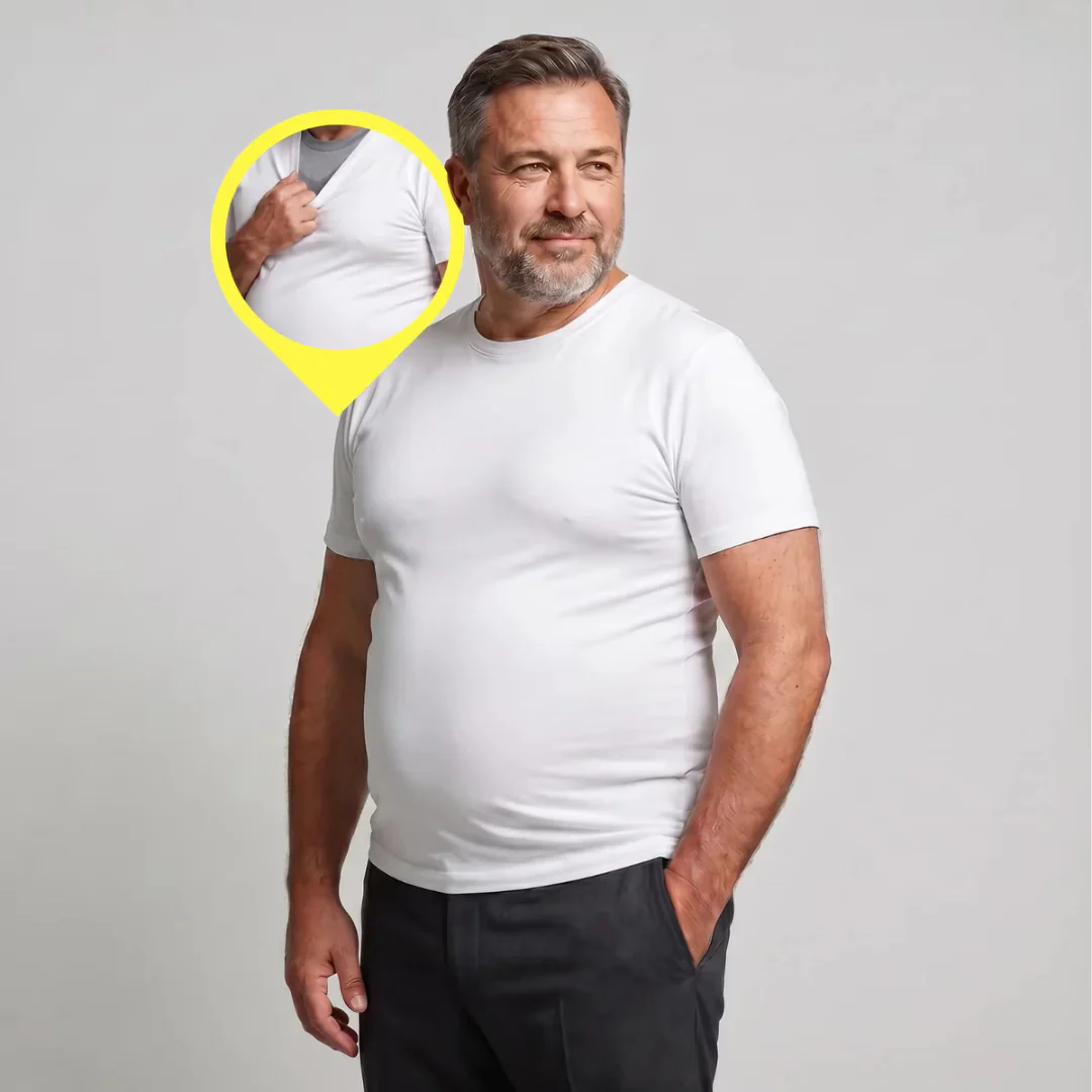 Débardeur sculptant homme 1 + 1 Offert - Image 10