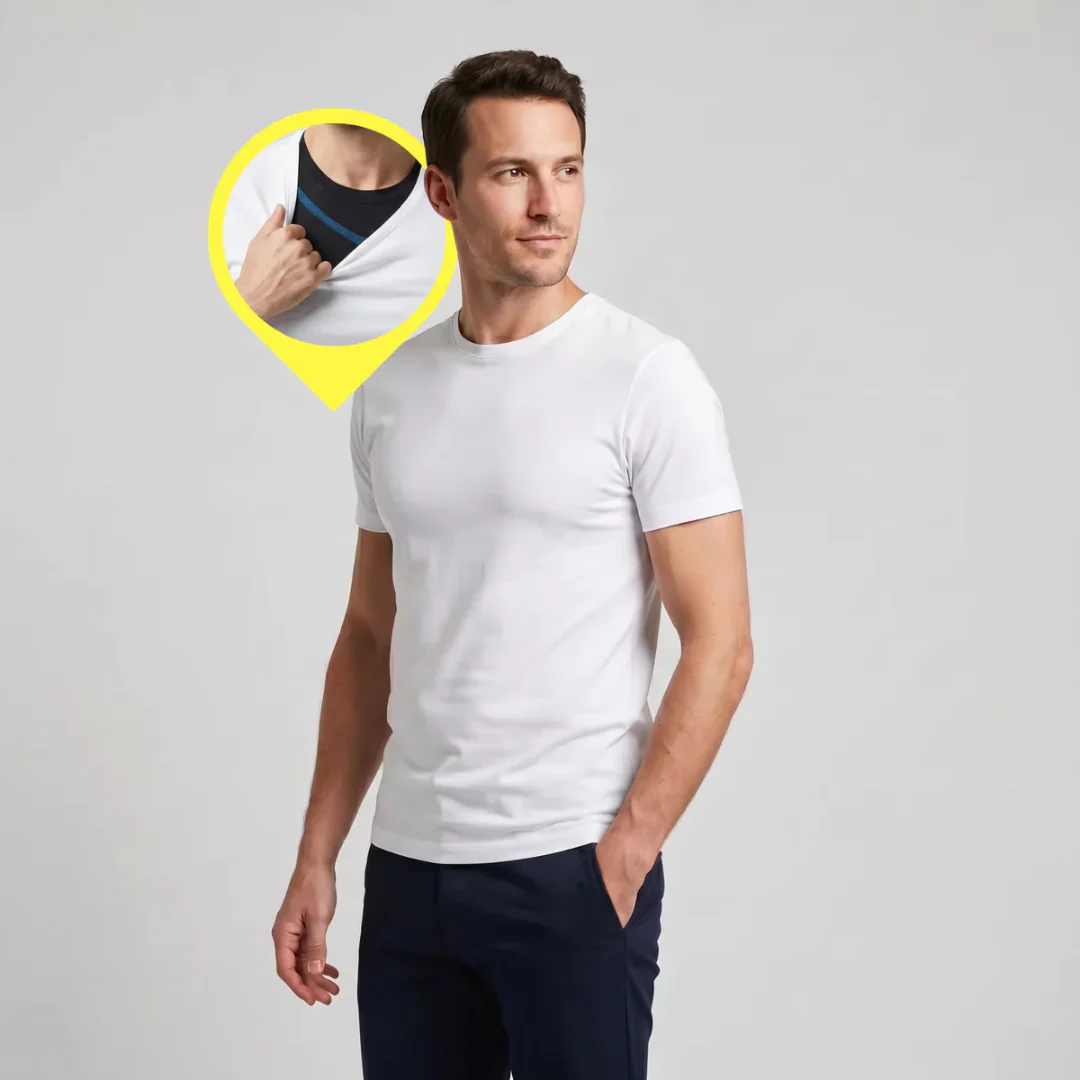 Débardeur sculptant homme 1 + 1 Offert - Image 3