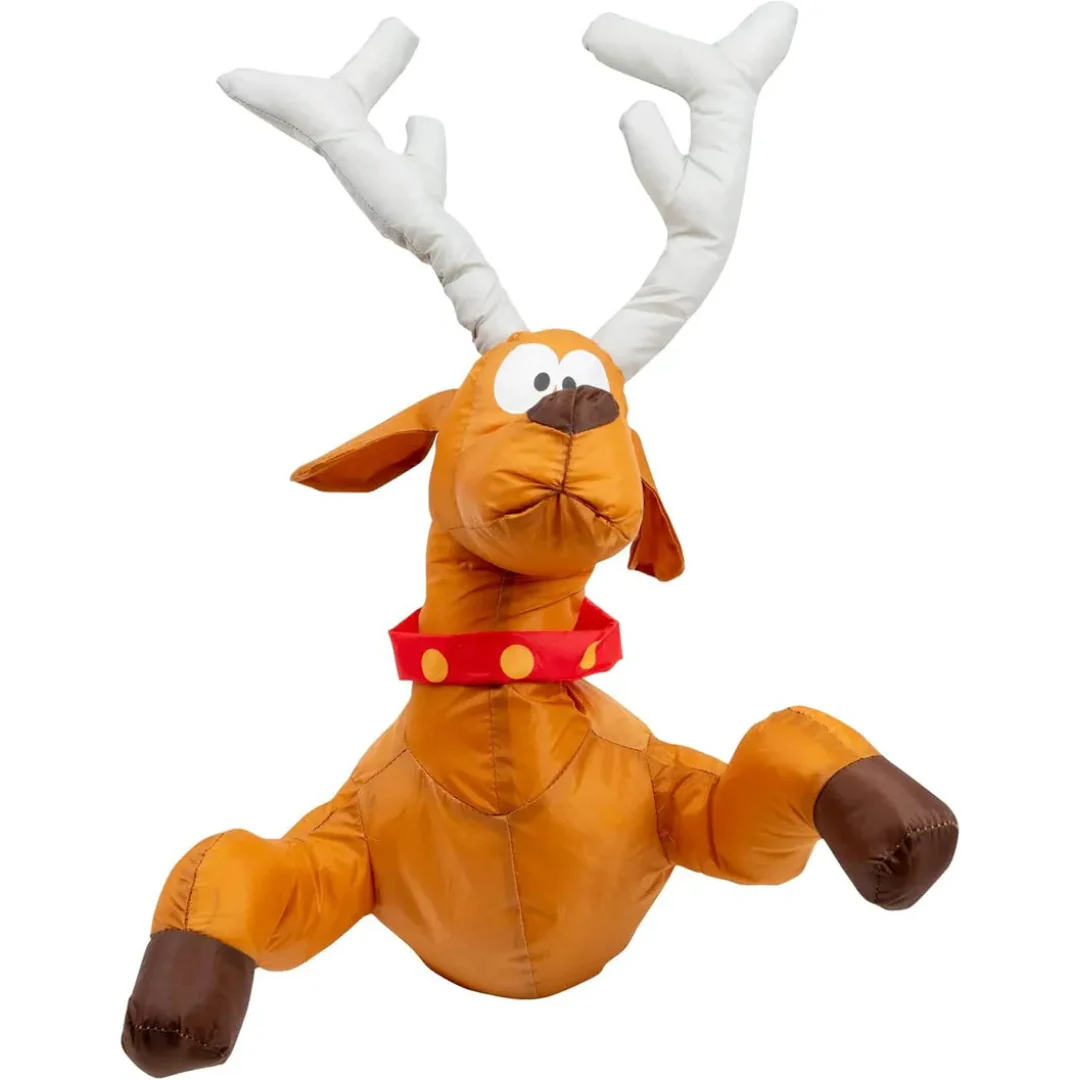 Décorations de Noël Père Noël et Renne écrasés - Image 7