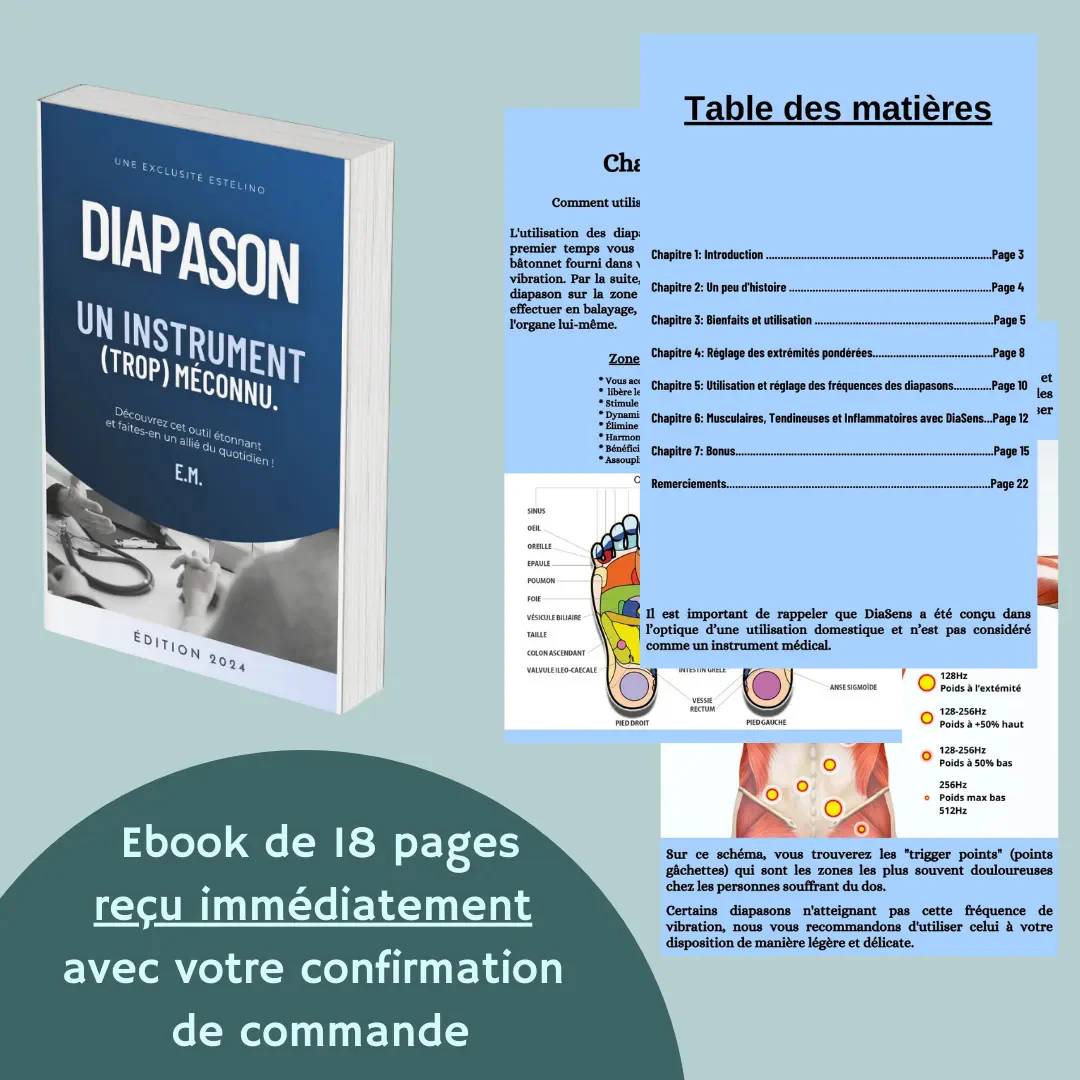 Diapason Thérapeutique Vibrant Pour Soulagement Naturel - Image 2