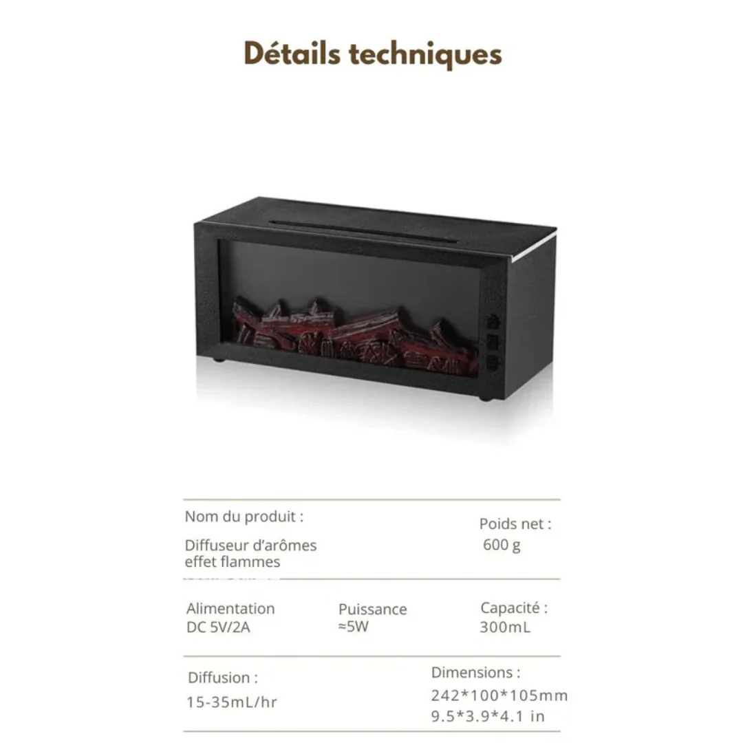 Diffuseur dâarĂŽmes Ă effet flamme - Image 6