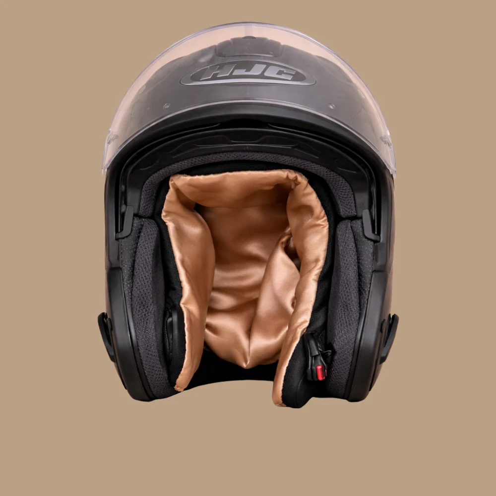 Doublure en satin pour casque de moto - Image 6