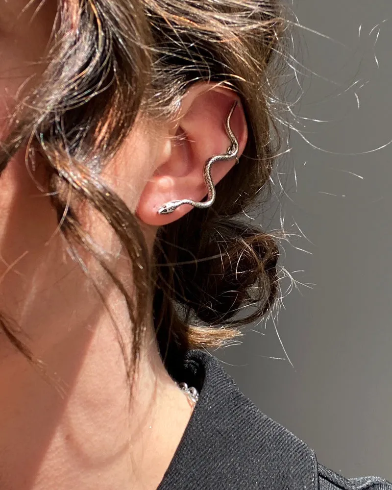 Boucle d'oreille serpent - Image 3