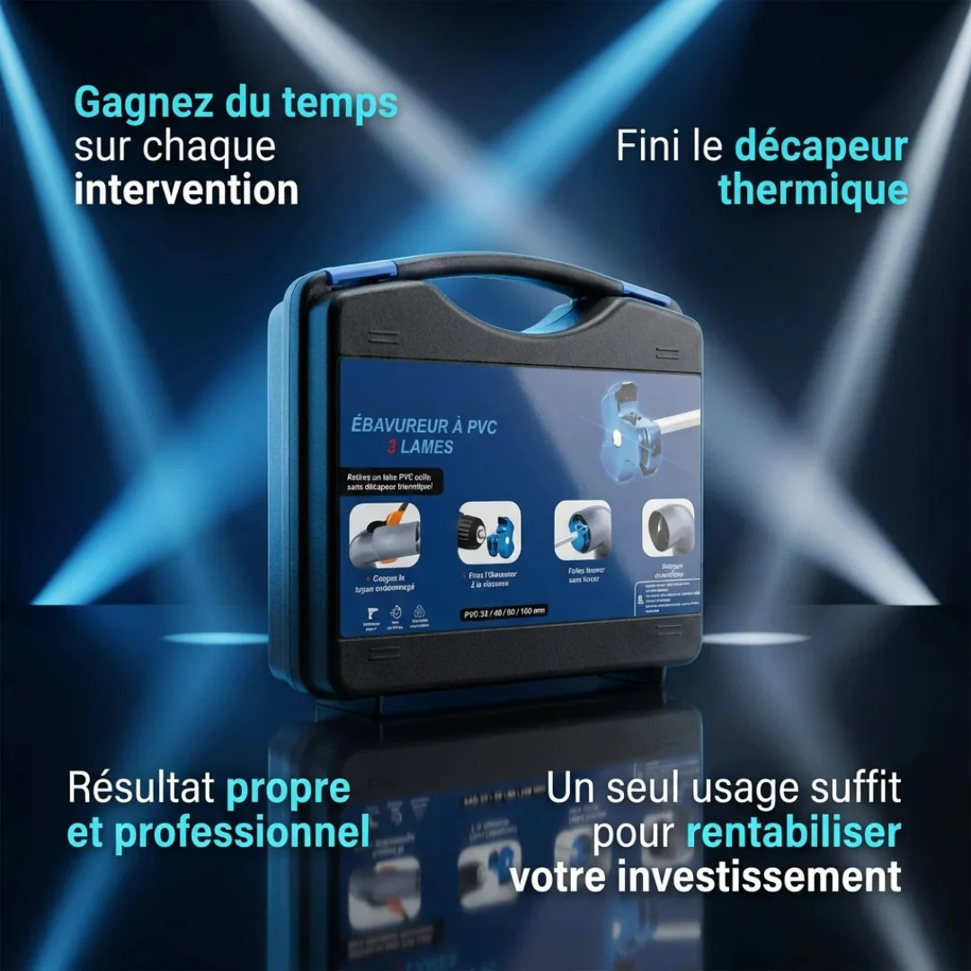 Ébavureur rotatif PVC - Image 2