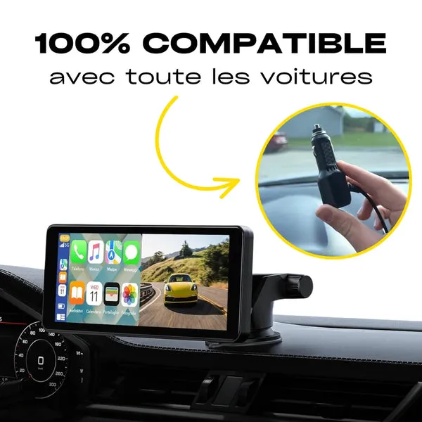 Écran Multimédia Universel Bluetooth pour Voiture – Compatible CarPlay & Android Auto - Image 3