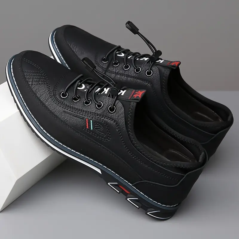 Élégante chaussure à lacets pour homme avec semelle confort - Image 3