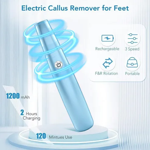 Éliminateur de callosités électrique pour les pieds - Image 3