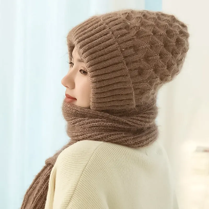 Bonnet et écharpe chauds en polaire - Image 12