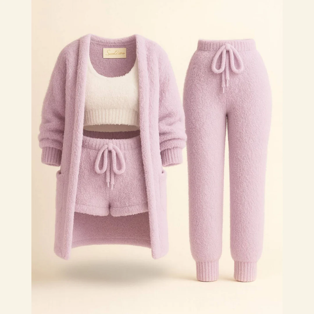 Ensemble Pyjama Douillet en Tricot - Image 4