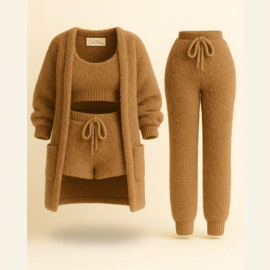 Ensemble Pyjama Douillet en Tricot - Image 6