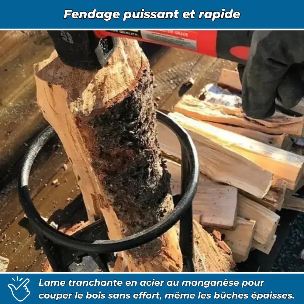 Fendeur de bûches manuel robuste - Image 2