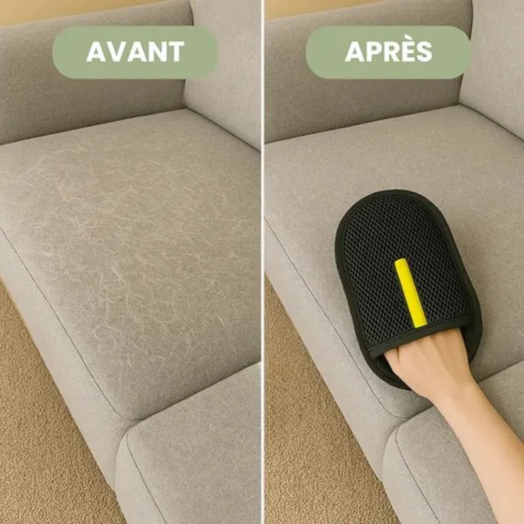 Gant anti-poils réutilisable - Image 5