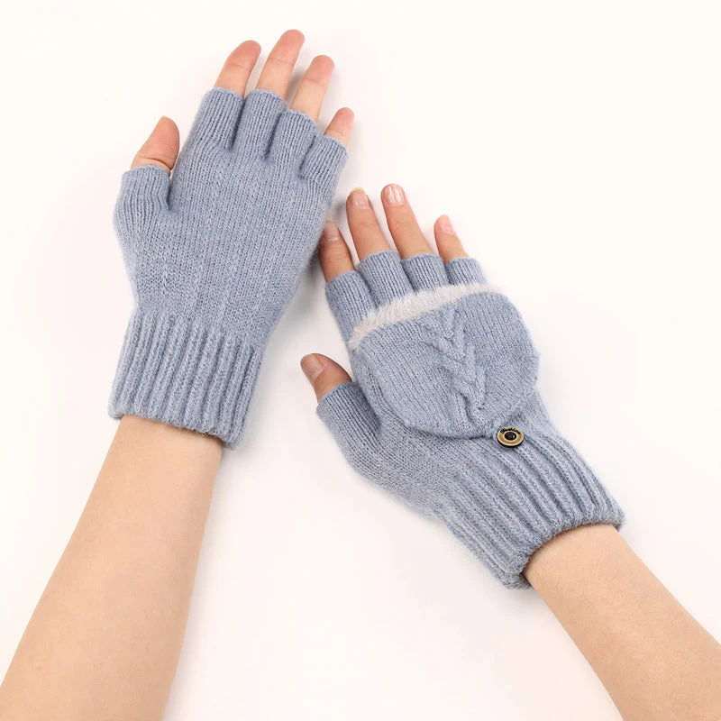 Gants Chauds Demi-Doigts - Image 19