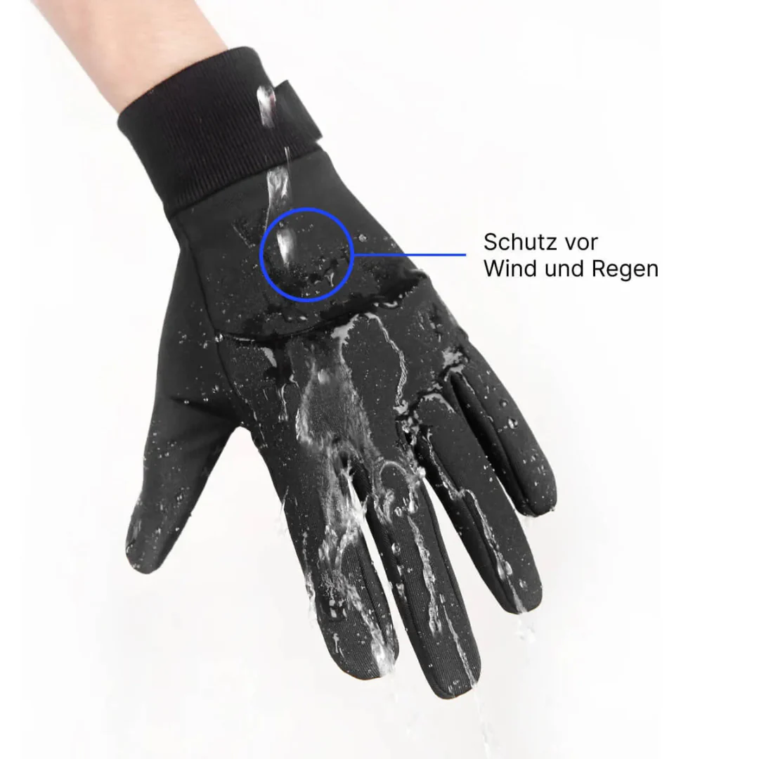 Gants de cyclisme tactiles en silicone - Image 2
