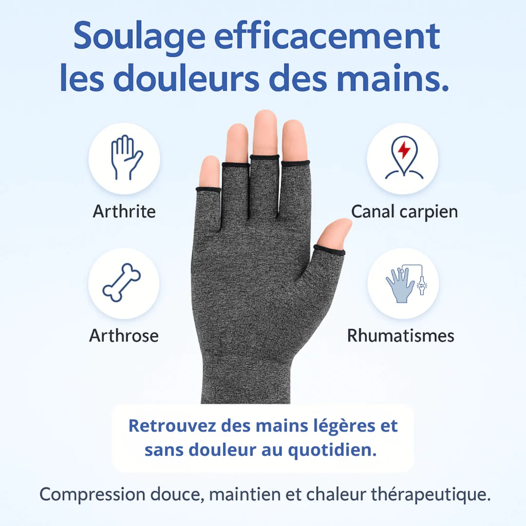 Gants de compression pour soulager les douleurs des mains - Image 4