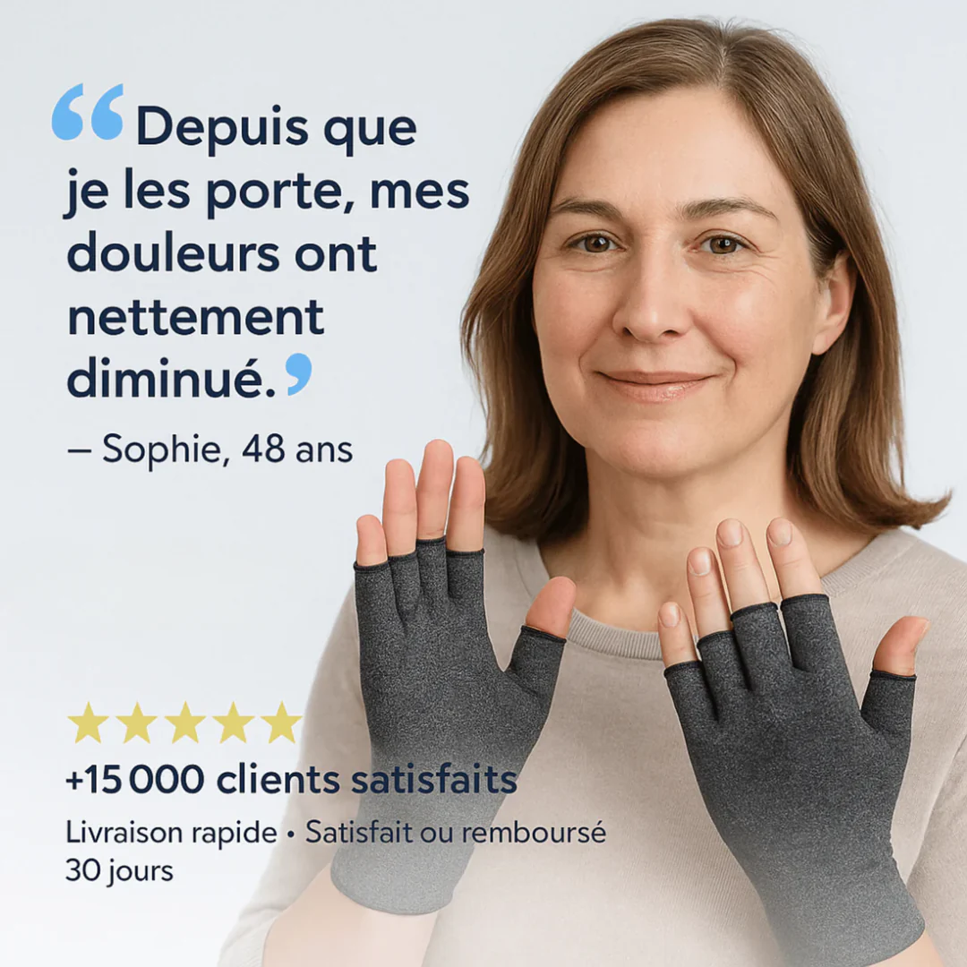 Gants de compression pour soulager les douleurs des mains - Image 5