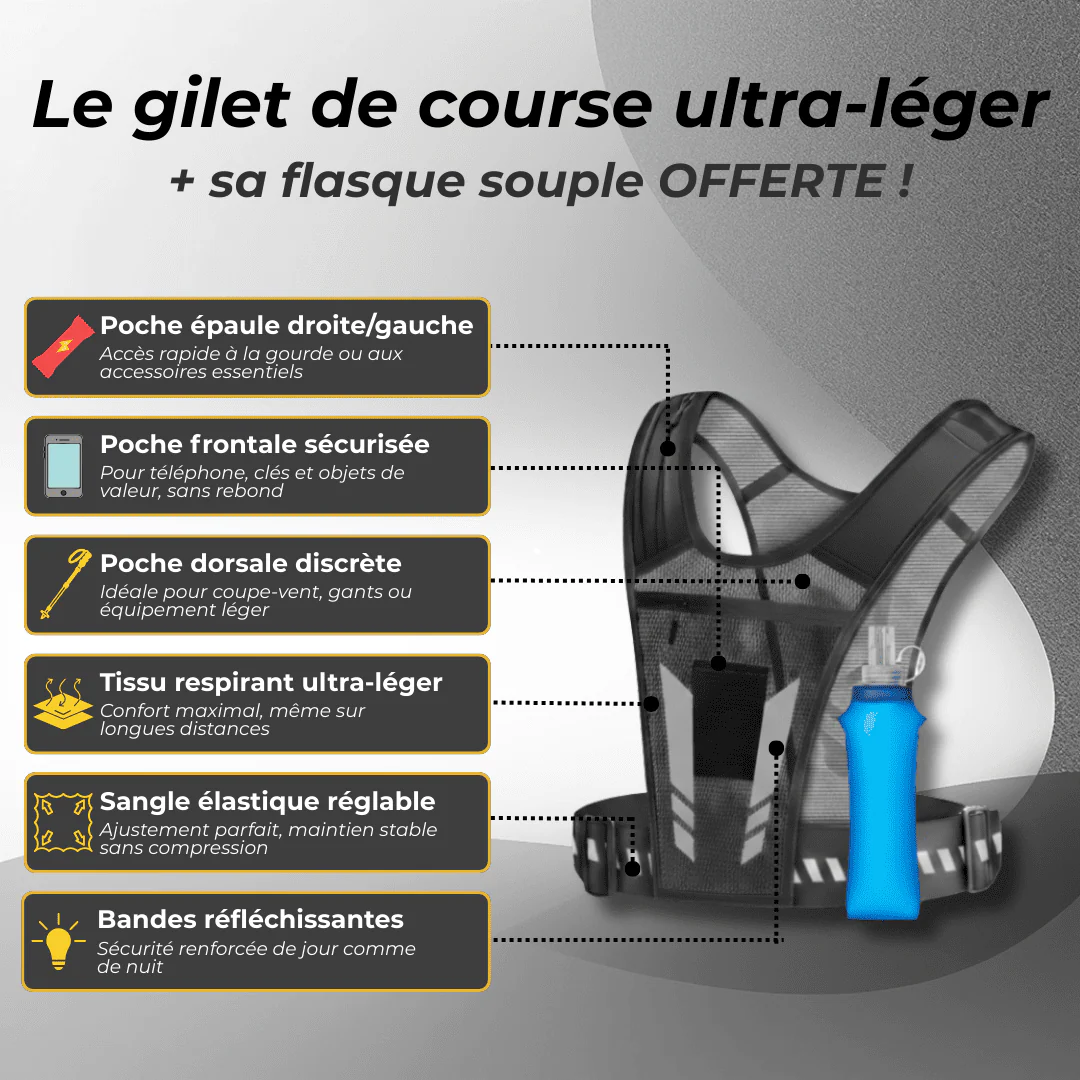 Gilet de course ultra-léger pour une performance maximale - Image 13