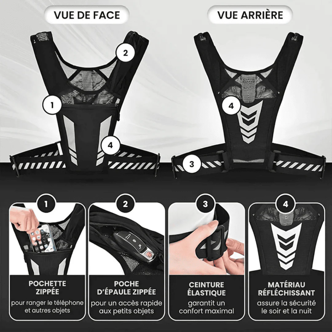 Gilet de course ultra-léger pour une performance maximale - Image 2