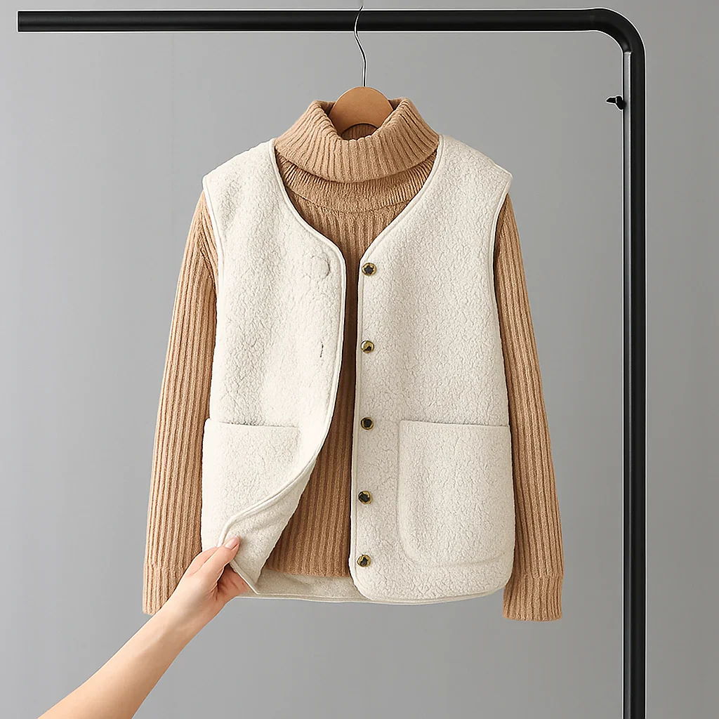 Gilet en laine douillet - Image 3