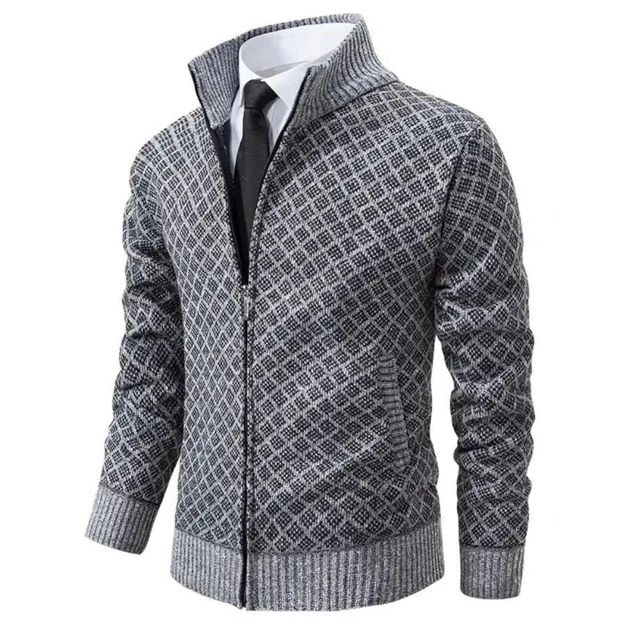 Gilet homme chic à motif tissé - Image 8