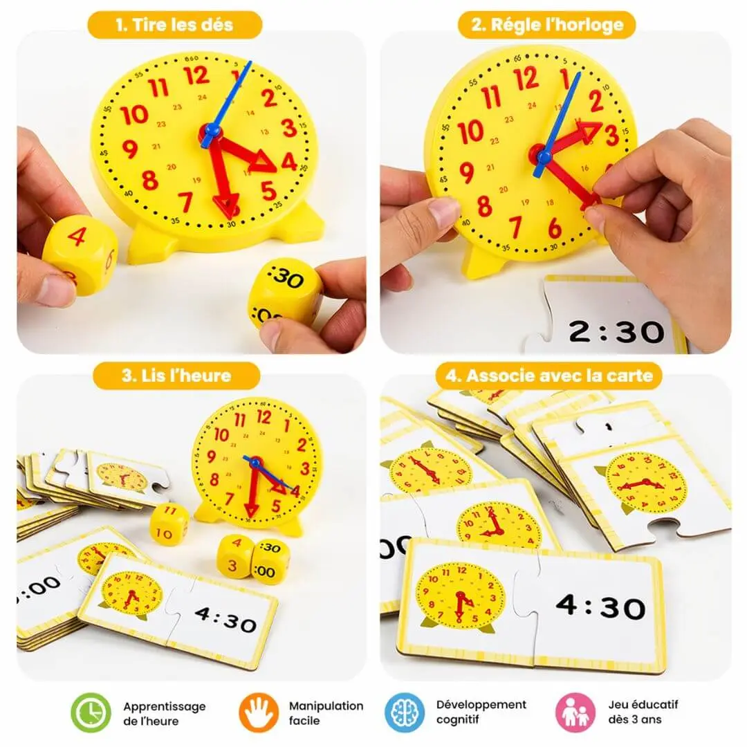 Horloge Montessori Enfant - Image 6