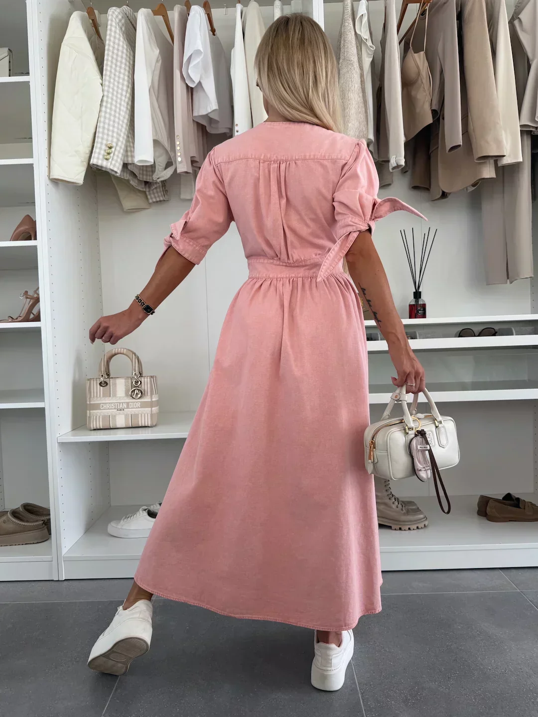 Ivanka | Robe en denim éclatante - Image 2