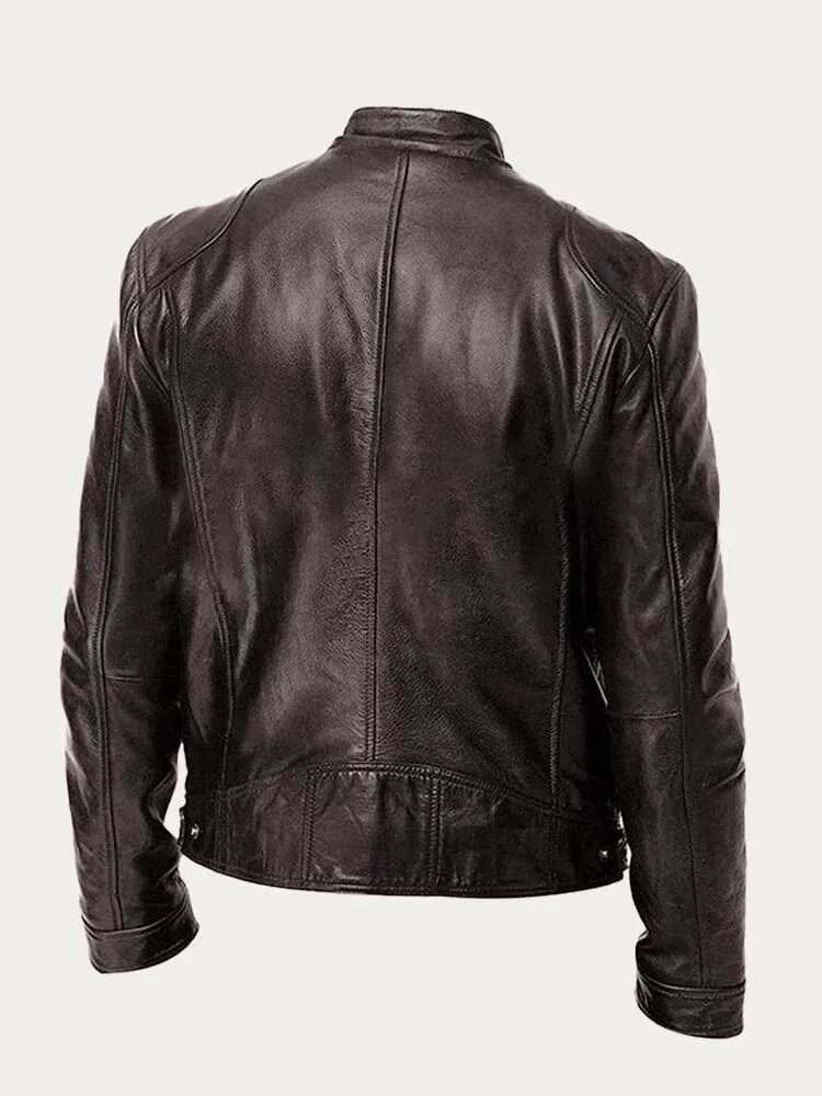 James | Veste en cuir élégante - Image 11