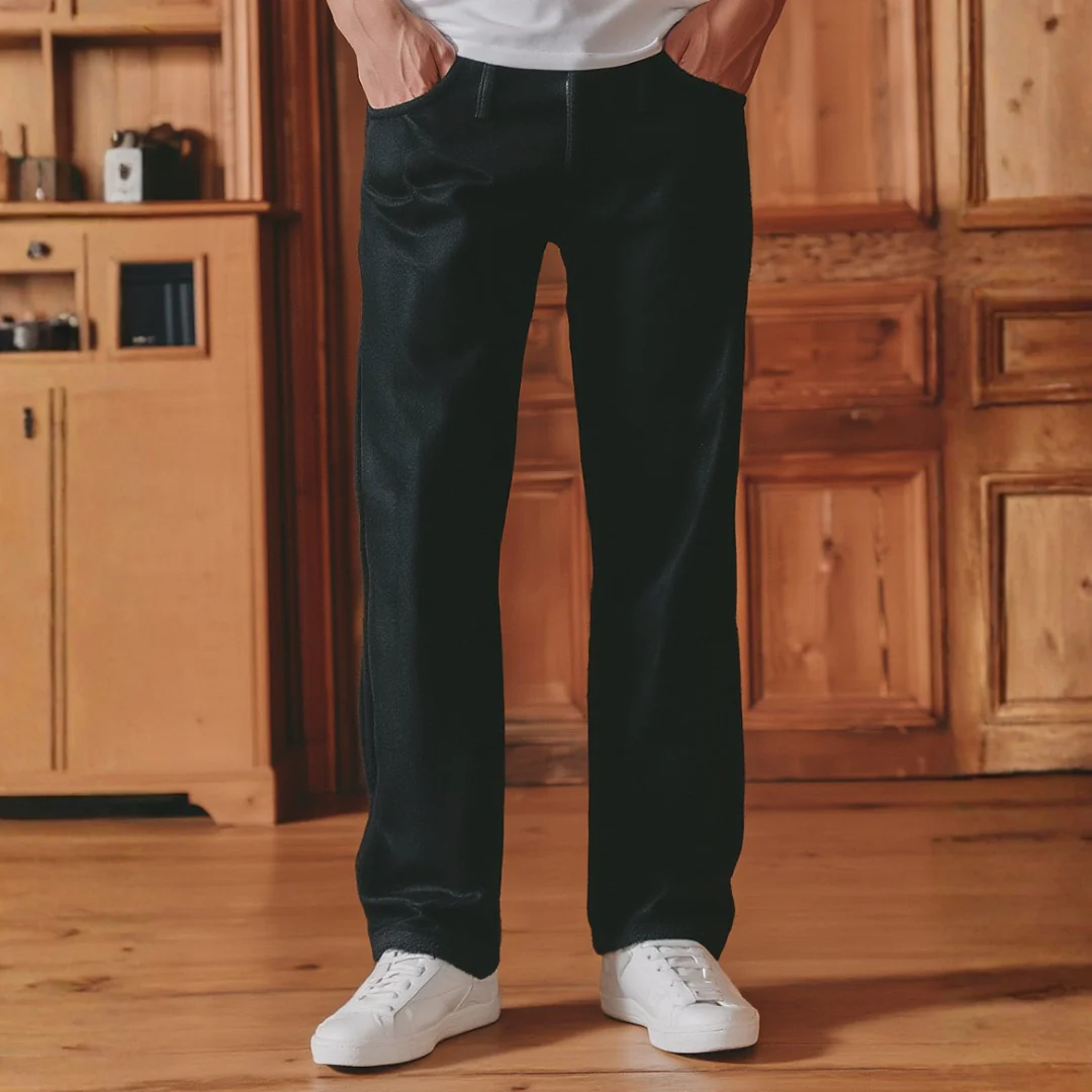 Jean doublé polaire homme - Image 8