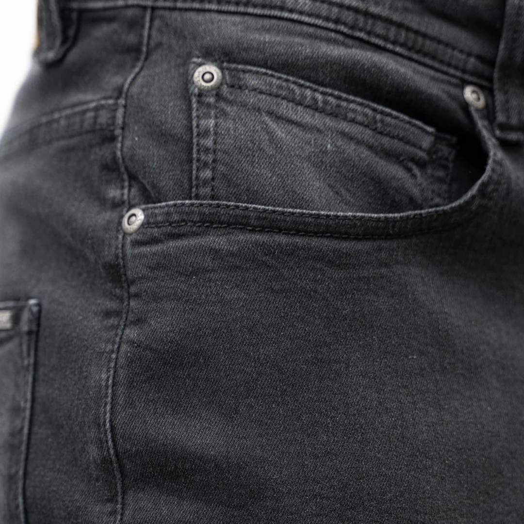 Jean Jogpant Noir Stretch – Coupe Ajustée & Confort Urbain
