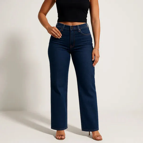 Jean taille haute sculptant - Image 5
